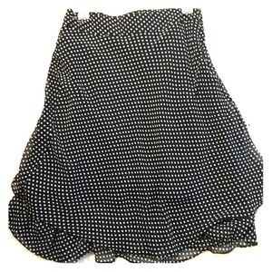 Polka Dot Pencil Skirt